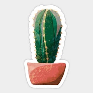 Cactus Art Sticker